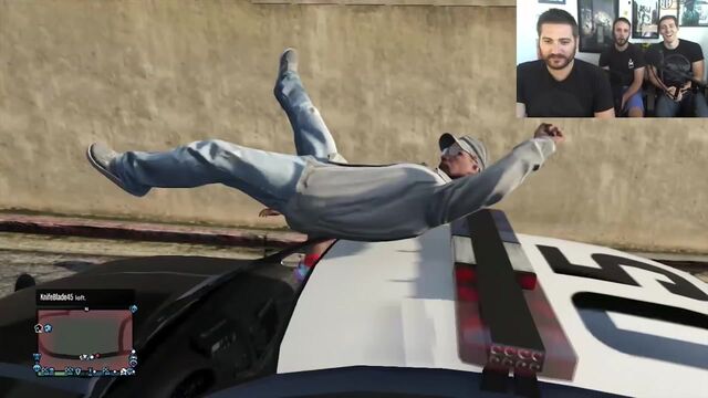 GTA 5 Gameplay SIDEWAYS RACE - Inside Gaming